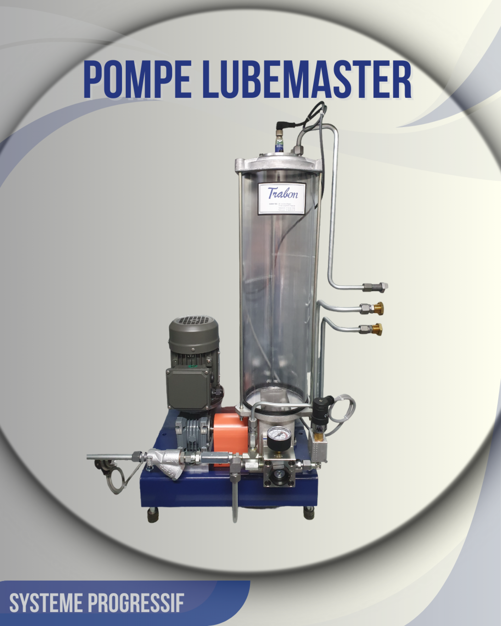 Pompe LUBEMASTER - Système Progressif Graisse et Huile Pompe LUBEMASTER - Système Progressif Graisse et Huile
